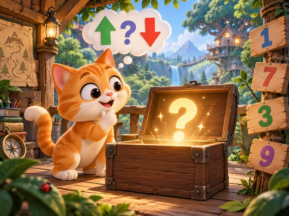 猜数字：大了还是小了封面