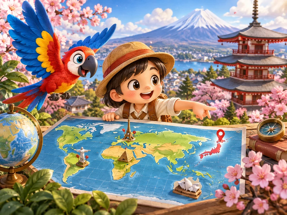 世界首都日文问答封面